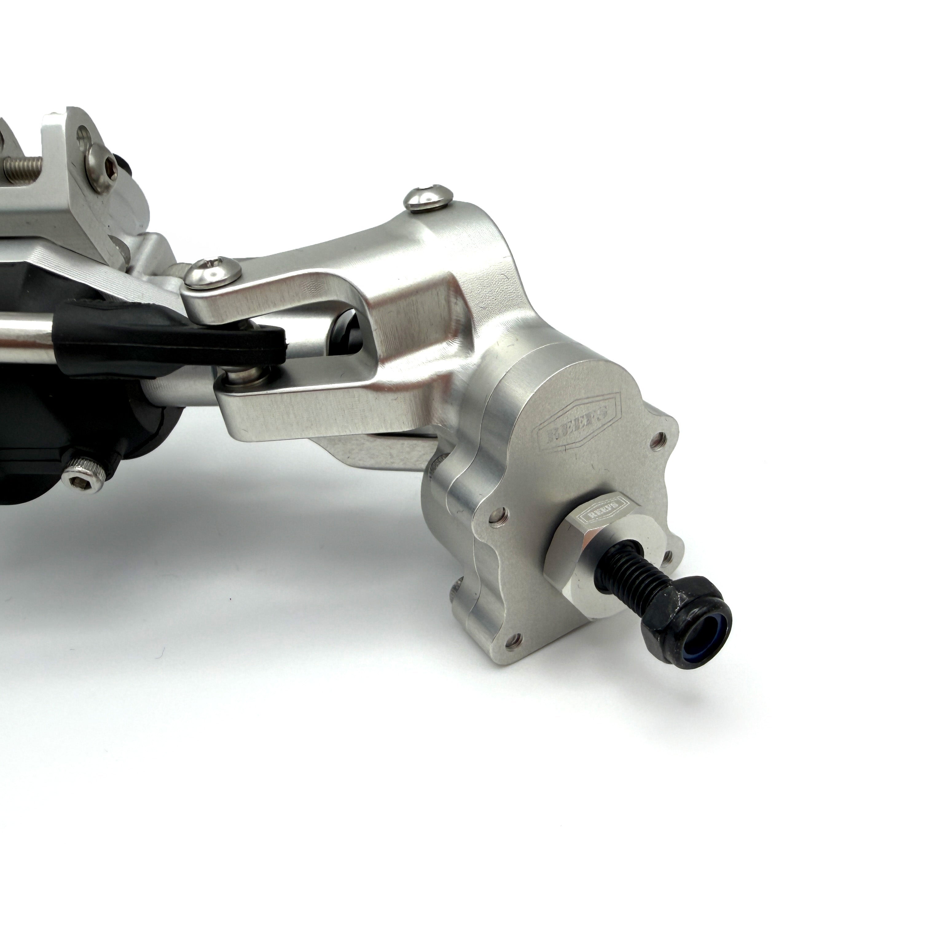 REEFS XP199 Aluminum Portal Front Axle Set (Silver) #REEFS296