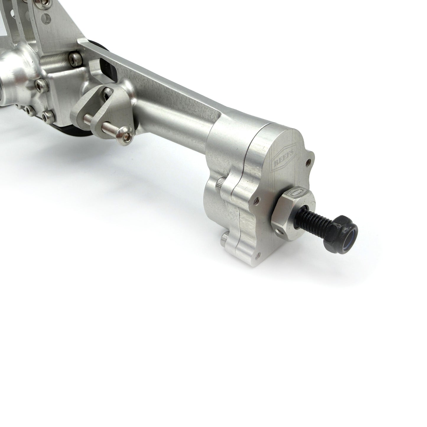 REEFS XP199 Aluminum Portal Rear Axle Set (Silver) #REEFS297