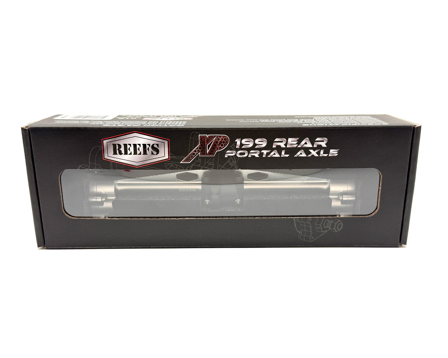 REEFS XP199 Aluminum Portal Rear Axle Set (Silver) #REEFS297