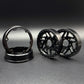1.9 "CROSSMAN" ALUMINUM BEADLOCK WHEELS w/Hubs (2) (BLACK) - REEFS339