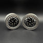 1.9 "CROSSMAN" ALUMINUM BEADLOCK WHEELS w/Hubs (2) (BLACK) - REEFS339