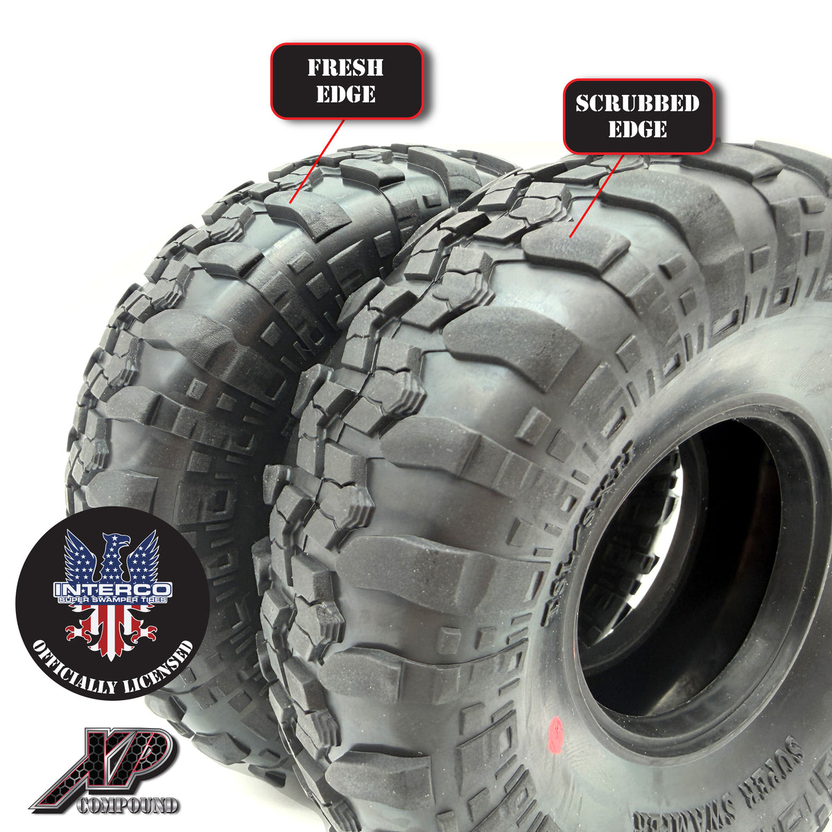REEFS XP Compound 1.9" / 4.75" Interco Super Swamper TSL/SXII Scrubbed (2) PINK - REEFS342