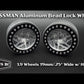 1.9 "CROSSMAN" ALUMINUM BEADLOCK WHEELS w/Hubs (2) - REEFS261