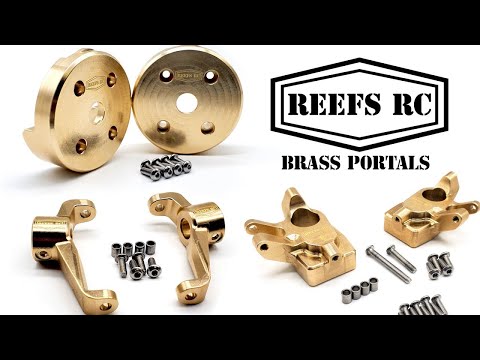 REEFS Brass Portal Knuckle Set #REEFS175 – Reefs RC