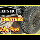 REEFS XP Compound CHEATER TIRES (2) 1.9 / 4.75 PINK - REEFS248