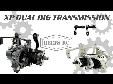 XP Dual Dig Transmission - Raw Silver #REEFS265 – Reefs RC