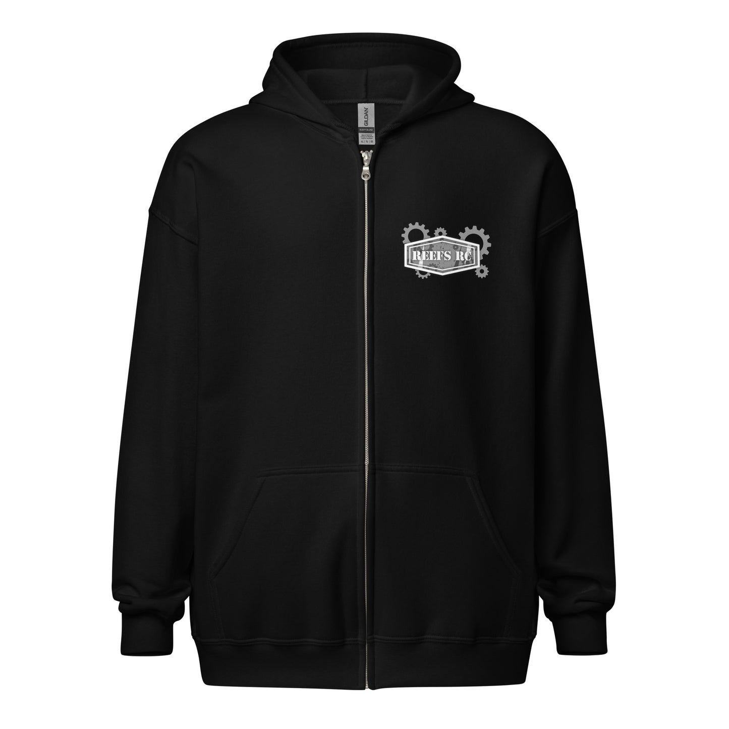 Reefs RC Gears Unisex Zip Hoodie (Gildan Heavy Blend)