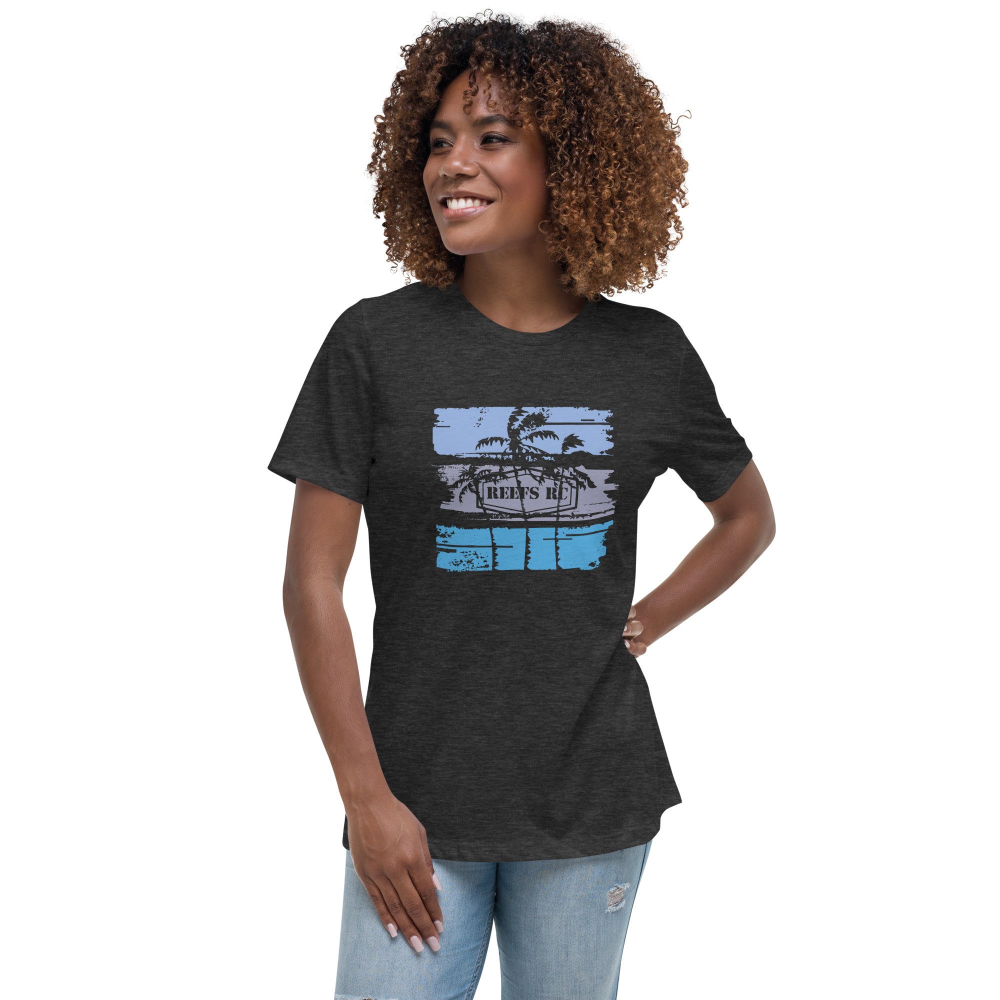 Reefs RC Hawaii Women s Relaxed T Shirt Bella Canvas