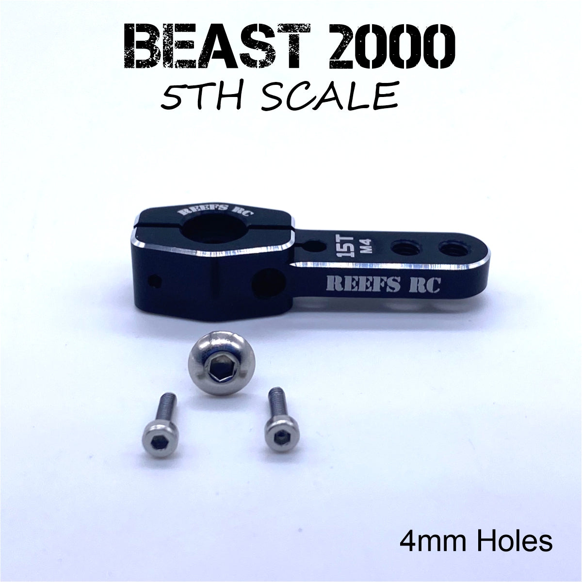 1/5th Scale Single HD Horn w/ 4mm holes (15T)