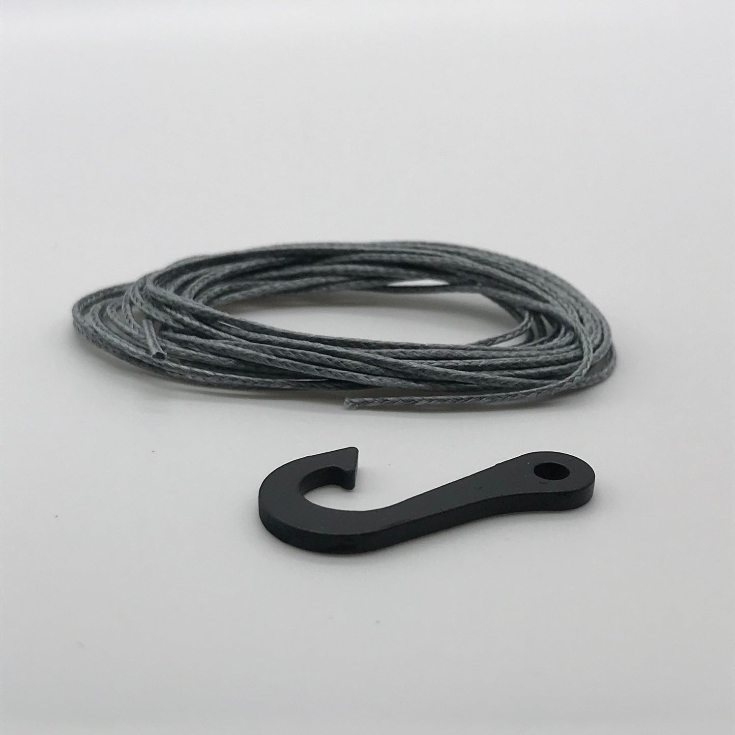 Synthetic Winch Line & Steel Hook